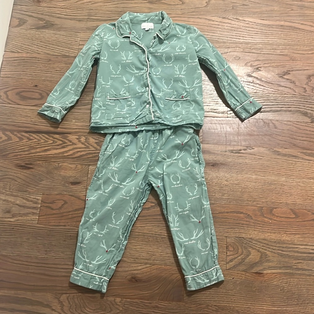 Dear Georgie Reindeer PJs 2/3 EUC